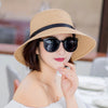 Summer Wide Big Brim  floppy Straw Hats Sun Hats For Women  UV Protection Panama Beach Hats Ladies bow  hat chapeau femme ete