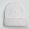 Solid Unisex Beanie Autumn Winter Wool Blends Soft Warm Knitted Cap Men Women SkullCap Hats Gorro Ski Caps 21 Colors Beanies