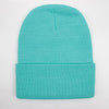 Solid Unisex Beanie Autumn Winter Wool Blends Soft Warm Knitted Cap Men Women SkullCap Hats Gorro Ski Caps 21 Colors Beanies