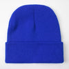 Solid Unisex Beanie Autumn Winter Wool Blends Soft Warm Knitted Cap Men Women SkullCap Hats Gorro Ski Caps 21 Colors Beanies