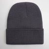 Solid Unisex Beanie Autumn Winter Wool Blends Soft Warm Knitted Cap Men Women SkullCap Hats Gorro Ski Caps 21 Colors Beanies