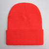 Solid Unisex Beanie Autumn Winter Wool Blends Soft Warm Knitted Cap Men Women SkullCap Hats Gorro Ski Caps 21 Colors Beanies