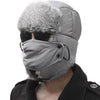 Russian Ushanka Sherpa Cossack Fur Warm Winter Ski Showerproof Bomber Hat With Pocket Warm Caps Hat