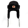 Soviet Army Military Badge Russia Ushanka Bomber Hats Pilot Trapper Aviator Cap Winter Faux Rabbit Fur Earflap Snow Caps hat