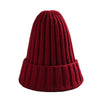 Hat Female Unisex Cotton Blends Solid Warm Soft HIP HOP Knitted Hats Men Winter Caps Women's Skullies Beanies For Girl Wholesale