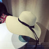 Summer Wide Big Brim  floppy Straw Hats Sun Hats For Women  UV Protection Panama Beach Hats Ladies bow  hat chapeau femme ete