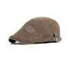 Thefound 2019 New Cotton Men Beret Cap  Adjustable Hats  Men Ivy cowboy Hat Golf Driving Summer Flat Cabbie  Newsboy Caps